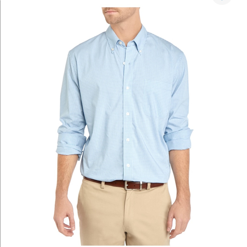 Saddlebred Long Sleeve Poplin Plaid Shirt